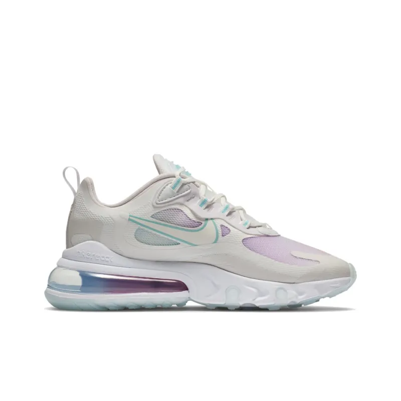 Nike Air Max 270 React Summit White Bleached Aqua Women's-1
