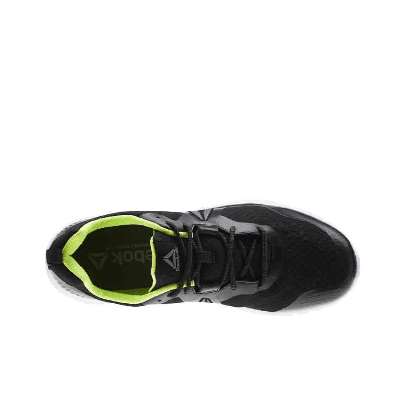 Reebok Breathable And Wear-resistant Low-Top Running Shoes Unisex Black Green-3