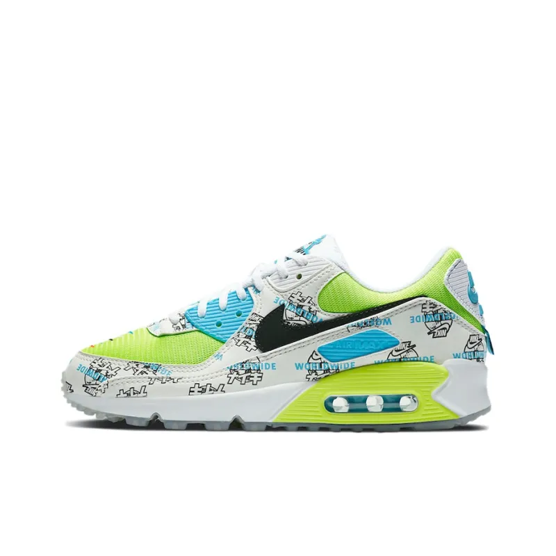Nike Air Max 90 Se Worldwide Katakana White Women's-0