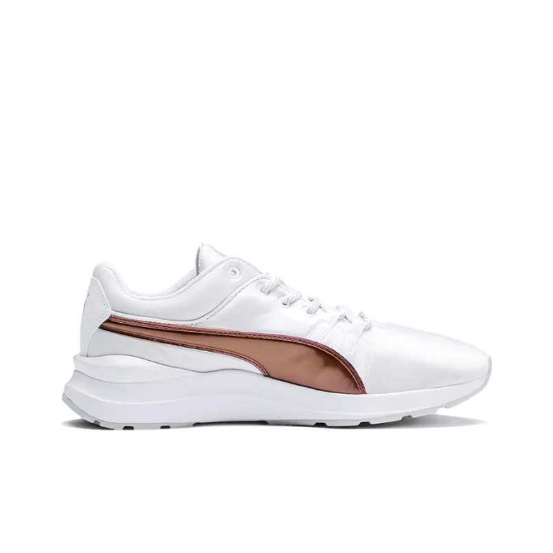 PUMA Adela Trailblazer White/Rose Gold Low Sneakers Women's-1