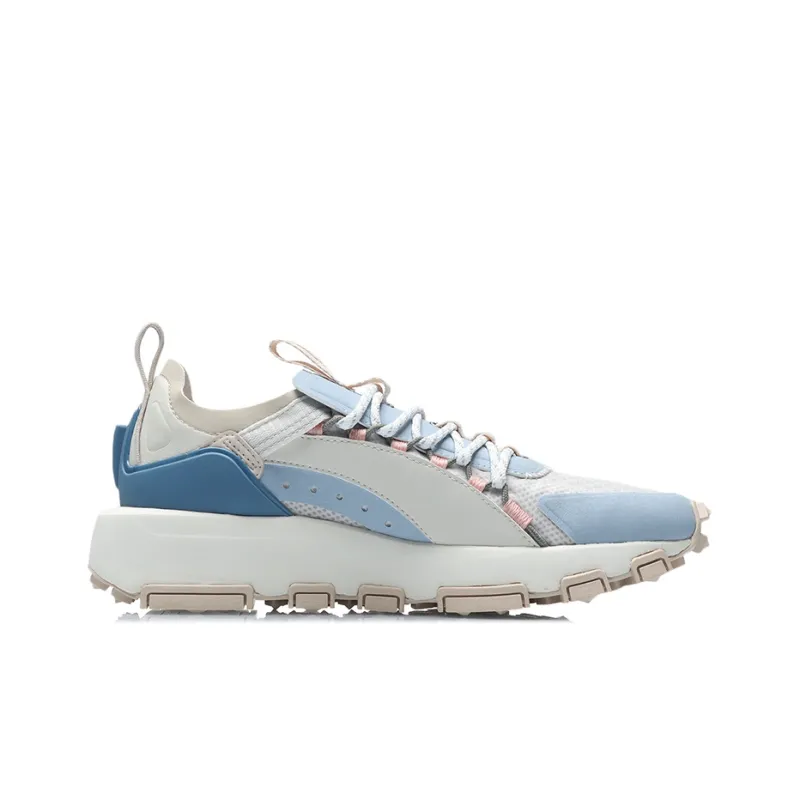 LiNing Chasing The Light Low Top Running Shoes Women's Blue Gray-1