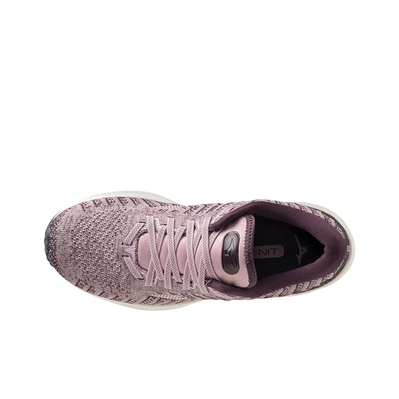Mizuno Women's Wave Rider 24 Waveknit 'Purple Pink' Women's-2