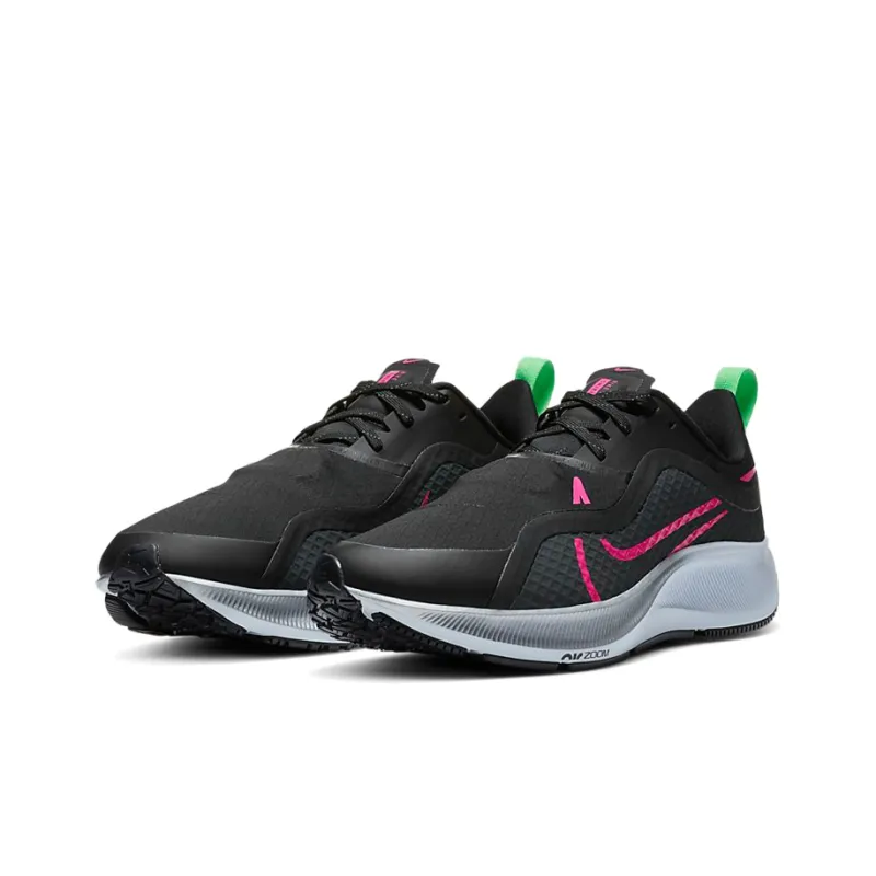 Nike Air Zoom Pegasus 37 Shield Black Pink Blast-2