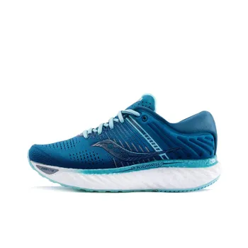 saucony Women's Triumph 17 Wide 'Blue Aqua'