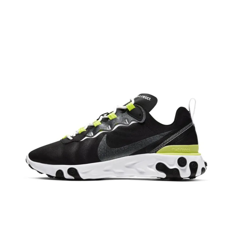 Nike React Element 55 Black Lemon Venom Women's-0