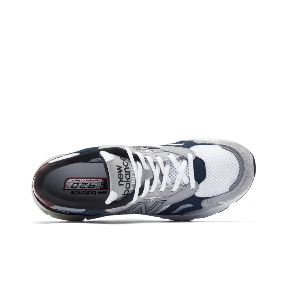 New Balance 920 Grey Blue Black - POIZON