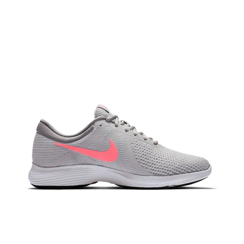 Nike Revolution 4 Grey/Pink Women's-1