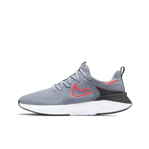 Nike Legend React 2 Obsidian Mist Laser Crimson