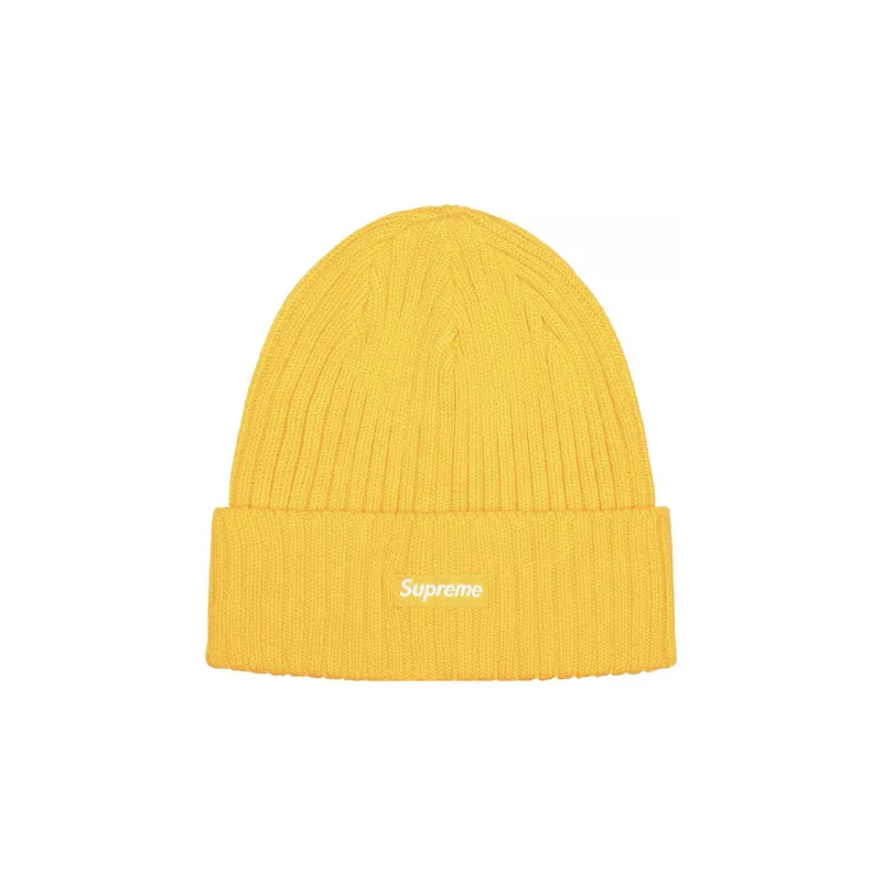 Supreme overdyed beanie white on sale