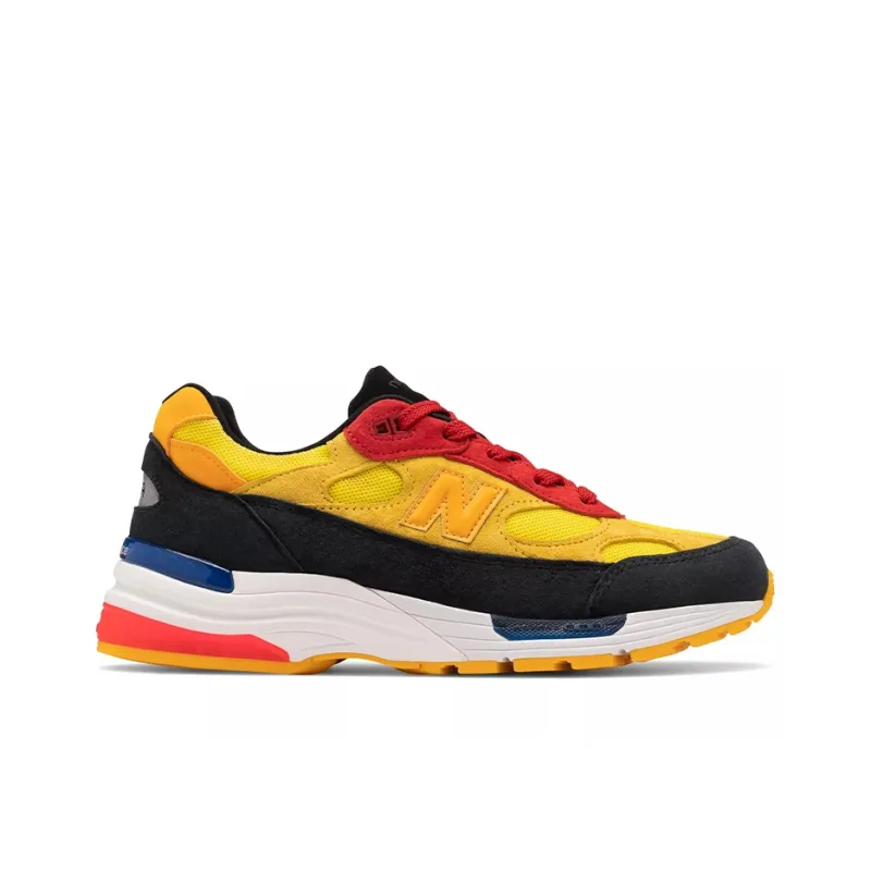 New Balance 992 Yellow Red-1