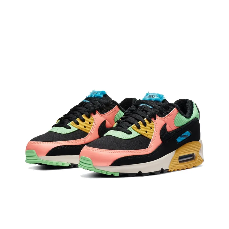 Nike Air Max 90 Atomic Pink Solar Flare Women's-1
