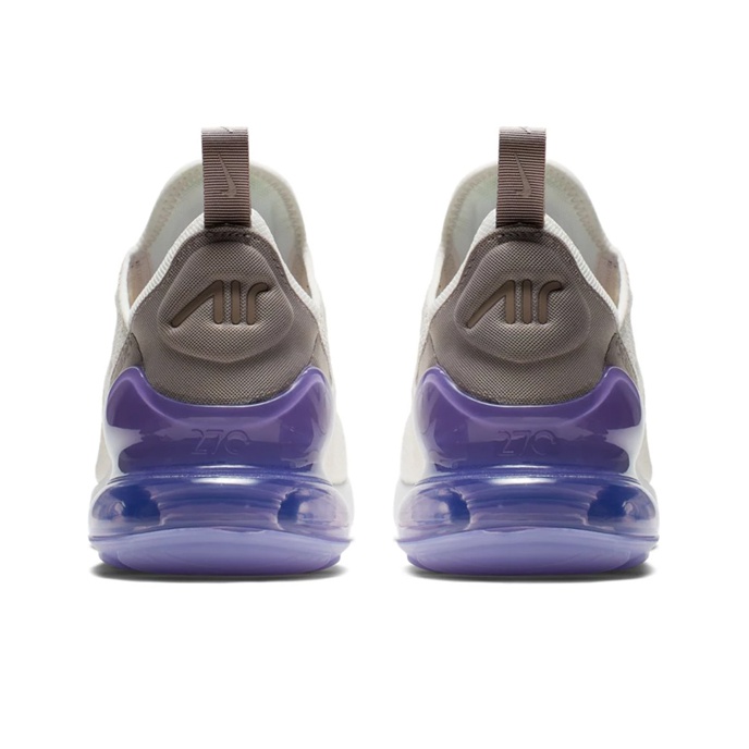 Nike Air Max 270 Sail Pumice Space Purple Women s US W 7