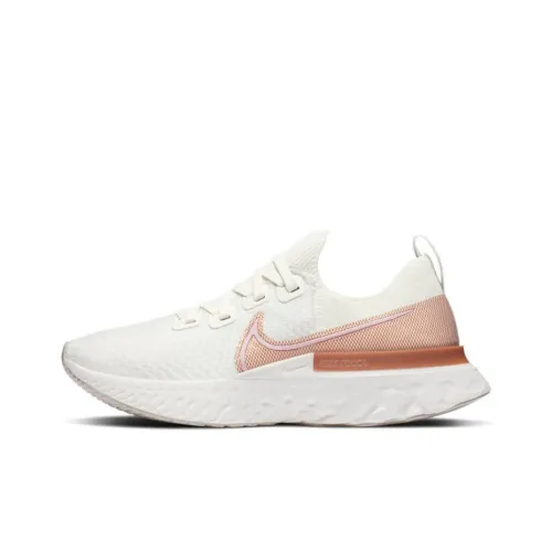 Nike React Infinity Run Flyknit Sail Metallic Copper Women's