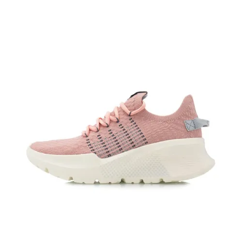 LINING Soft Running Shoes Women's Low-Top Rose Pink