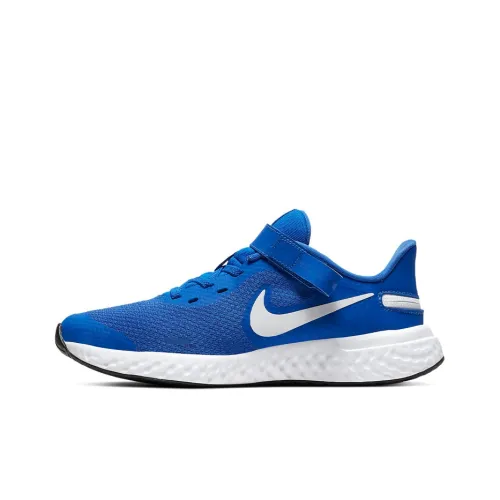 Nike Revolution 5 Series Running Shoes Women's Low-Top Blue/White