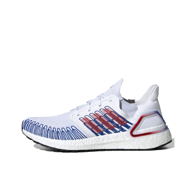 Adidas Ultra Boost 20 Scarlet Royal Blue-0