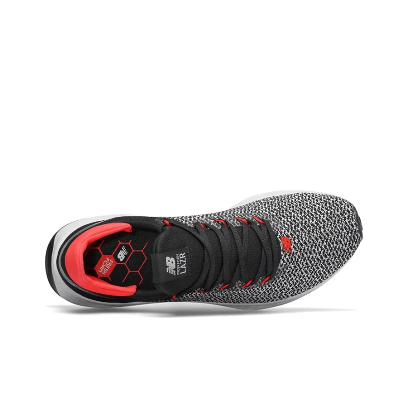 New Balance Fresh Foam Lazr V2 D 'Black White'-2