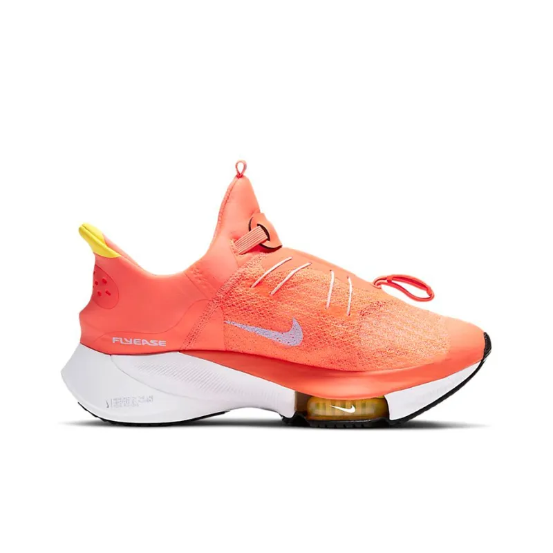 Nike Air Zoom Tempo Next% Cushioning Wear-Resistant Low-Top Running Shoes Women's Orange-1