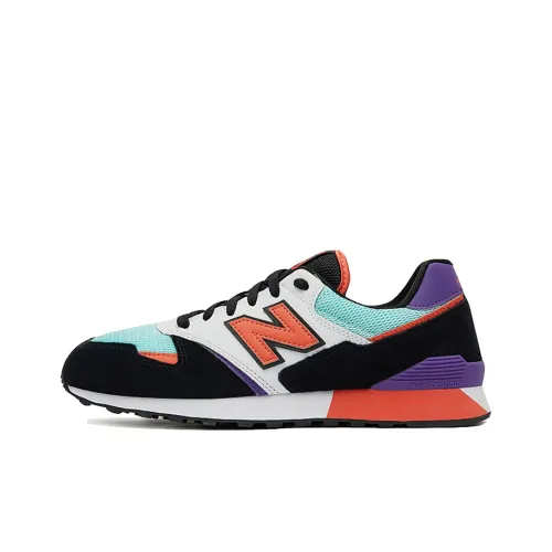 New Balance NB 446 Running Shoes Unisex Low-Top Black/Red Purple