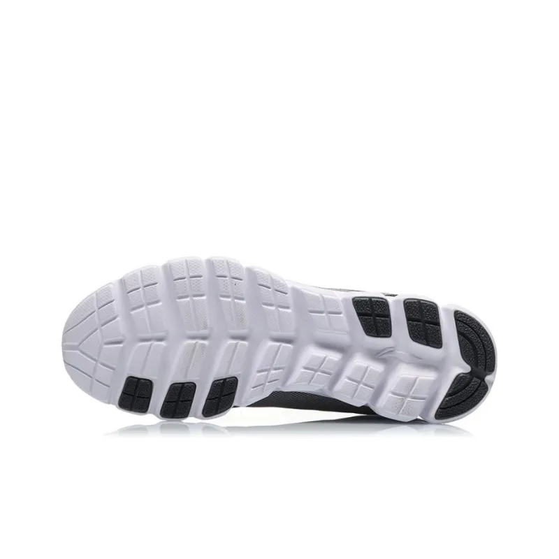 LiNing Move With Your Heart Cushioning, Wear Resistant Low Top Running Shoes Men's Stone Gray-4