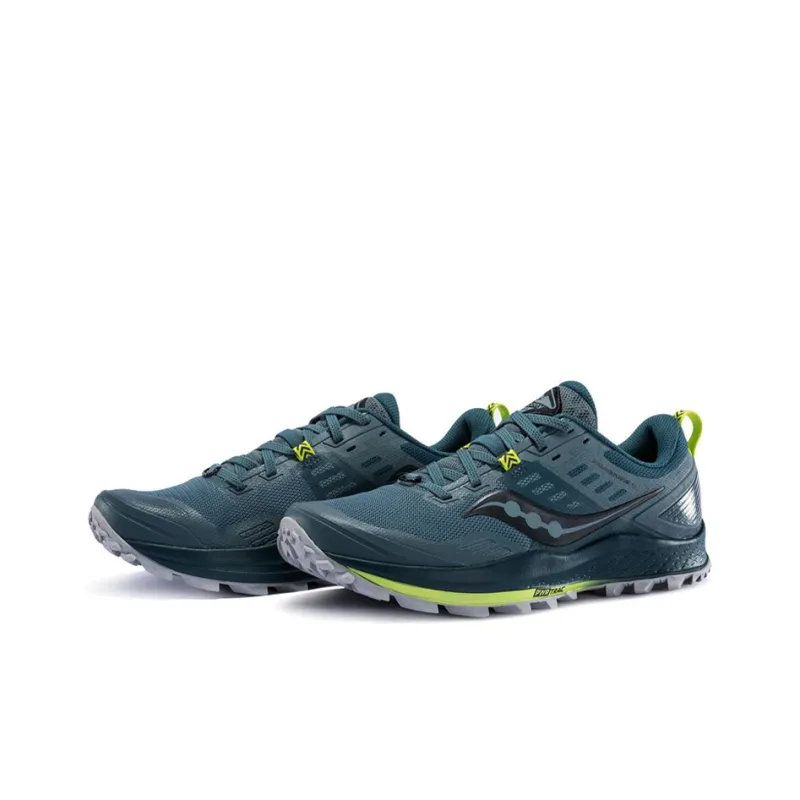 Saucony PEREGRINE 10 Running Shoes Men Low-Top Dark Blue Gray-2