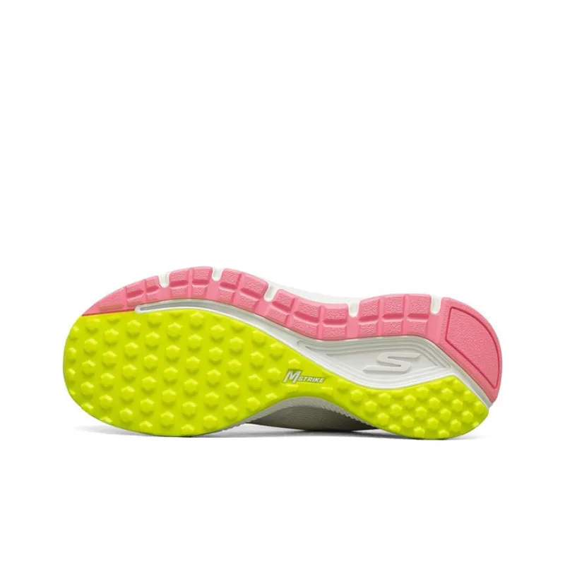 Skechers Go Run Consistent White/Pink/Yellow Women's-4