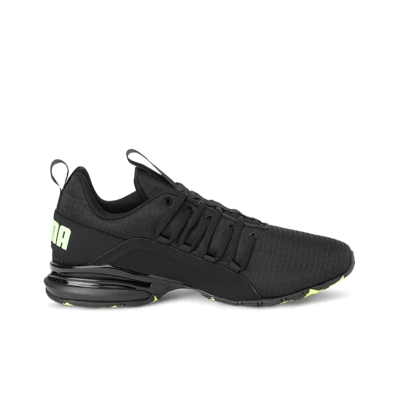 Puma Axelion Black Green-1