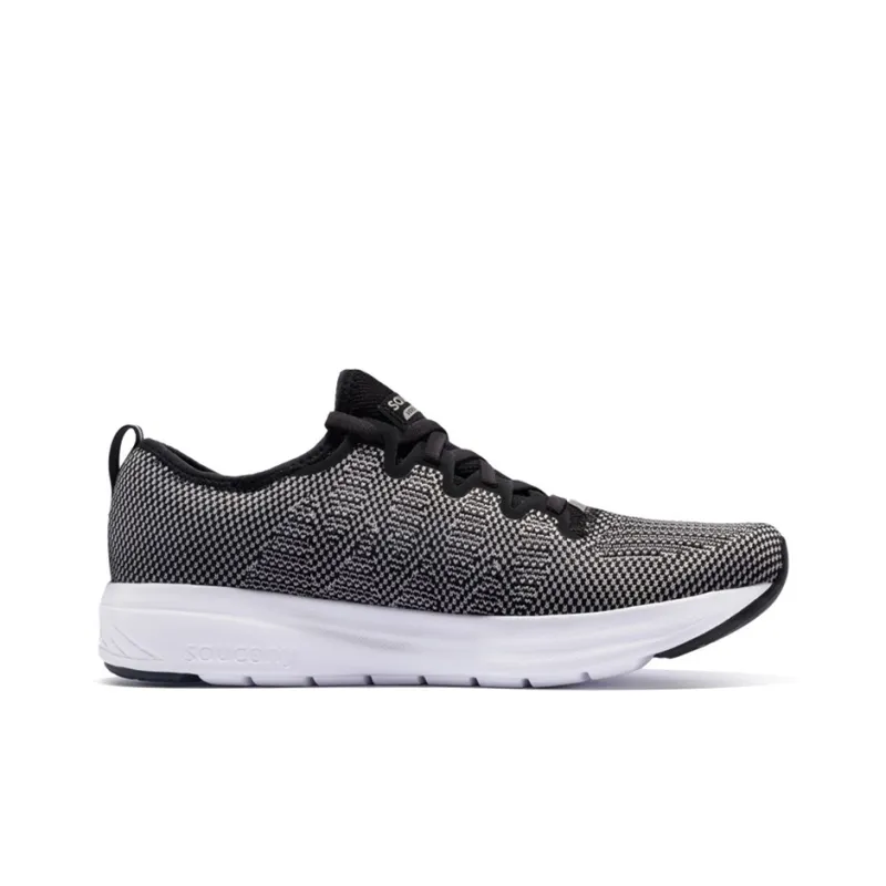 Saucony Versafoam Flare Non-slip Lightweight Low-Top Running Shoes Men's Black-1