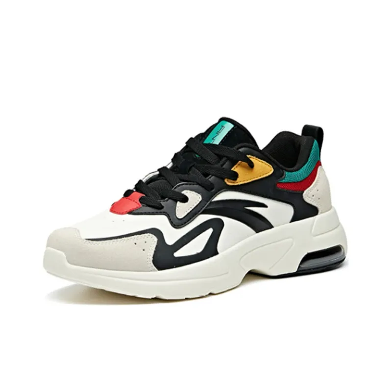 Anta Cushioned Slip-Resistant Low-Top Running Shoes Men's-2
