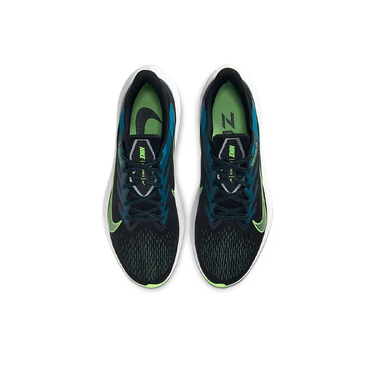 Nike Zoom Winflo 7 Black Valerian Blue-3