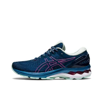 Asics Gel Kayano 27 Mako Blue Hot Pink Women's