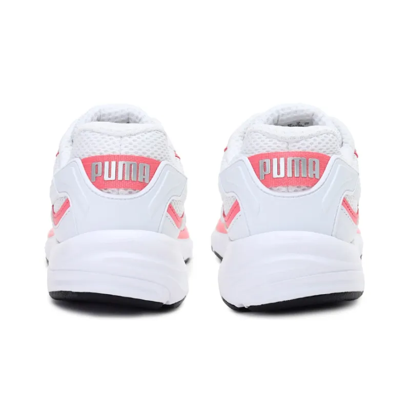PUMA Axis Plus 90s SoftFoam Trainers White/Pink-3