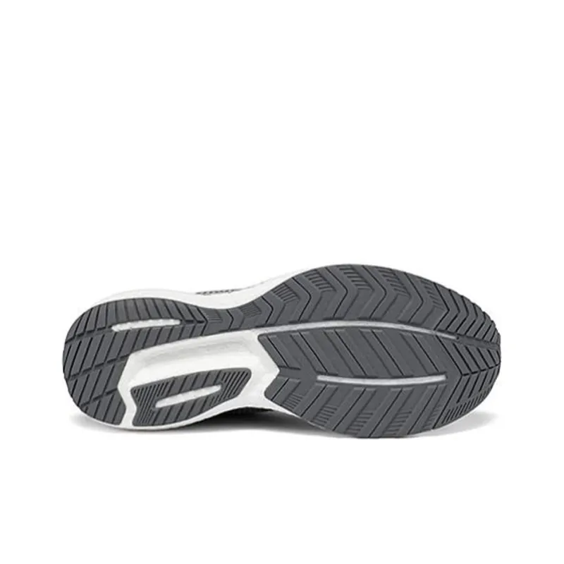 Saucony Triumph 18 Non-slip Lightweight Low-Top Running Shoes Men's Gray Red Wide Women's-4