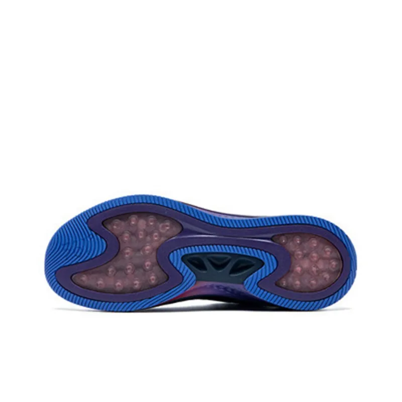 SHENGDOUSHIXINGSHI x 361° Glacier Low Top Running Shoes Men's Blue Purple-4