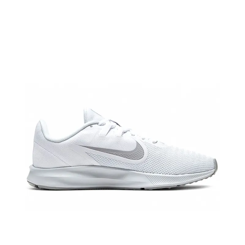 Nike Downshifter 9 Low Tops Knitted White Women's-1
