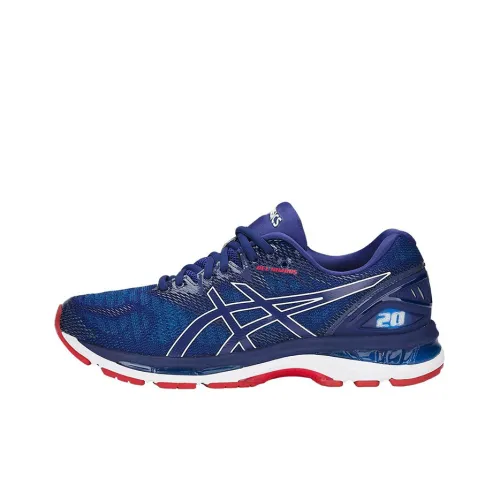 Asics GEL-Nimbus 20 Running Shoes Men Low-Top Blue