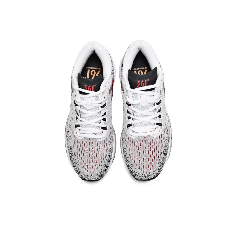 361° Spire 4 Low-Top Running Shoes Women's White Black-1