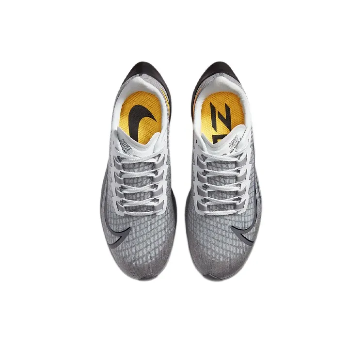 Nike Air Zoom Pegasus 37 'Grey Black Orange' Women's-3