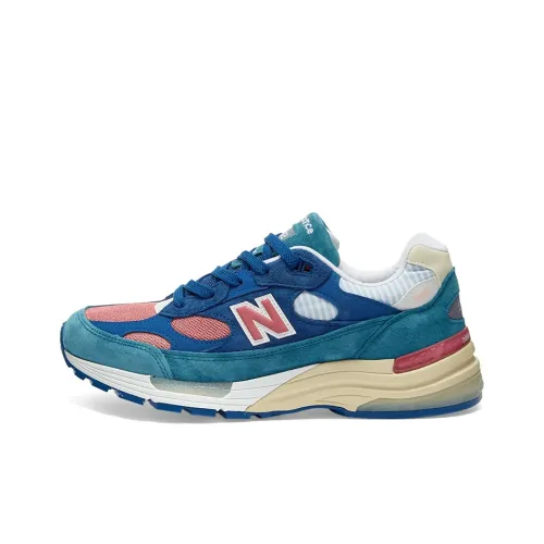 New Balance 992 Blue Teal Rose