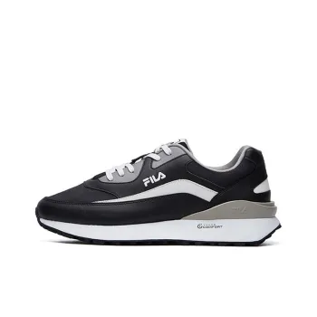 FILA Jogger Low Top Running Shoes Men's Black Gray
