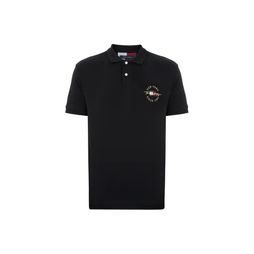 Tommy Hilfiger Polo Shirts Men Black