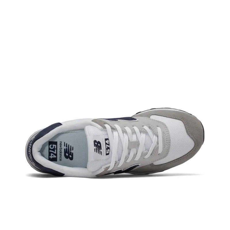 New Balance 574 Grey White Navy-2