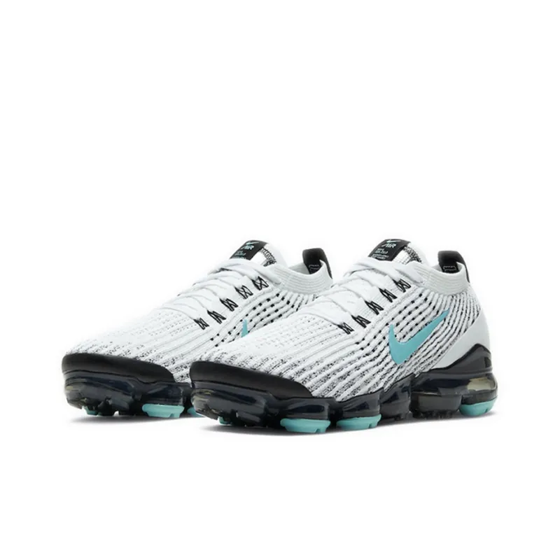 Nike Air VaporMax Flyknit 3 White Black Aurora Women's-2