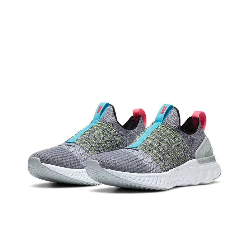 Nike React Phantom Run Flyknit 2 Flash Crimson Baltic Blue-2