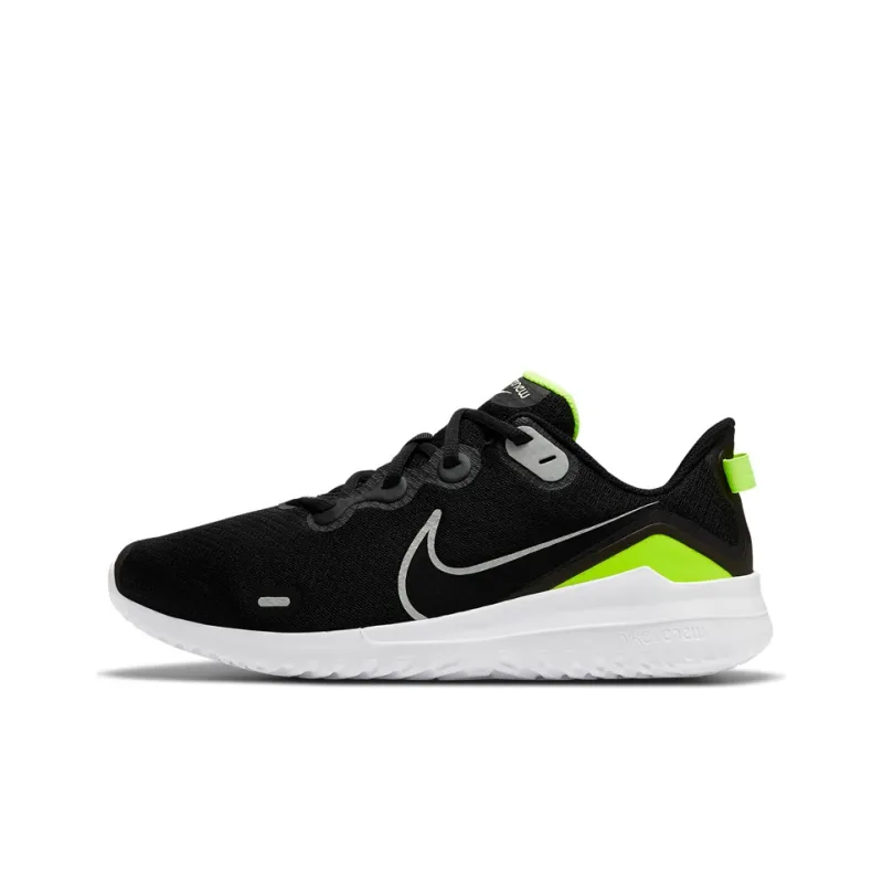 Nike Renew Ride Slip-Resistant Cushioning Wear-Resistant Low-Top Casual Running Shoes Unisex Black Gray Green-0