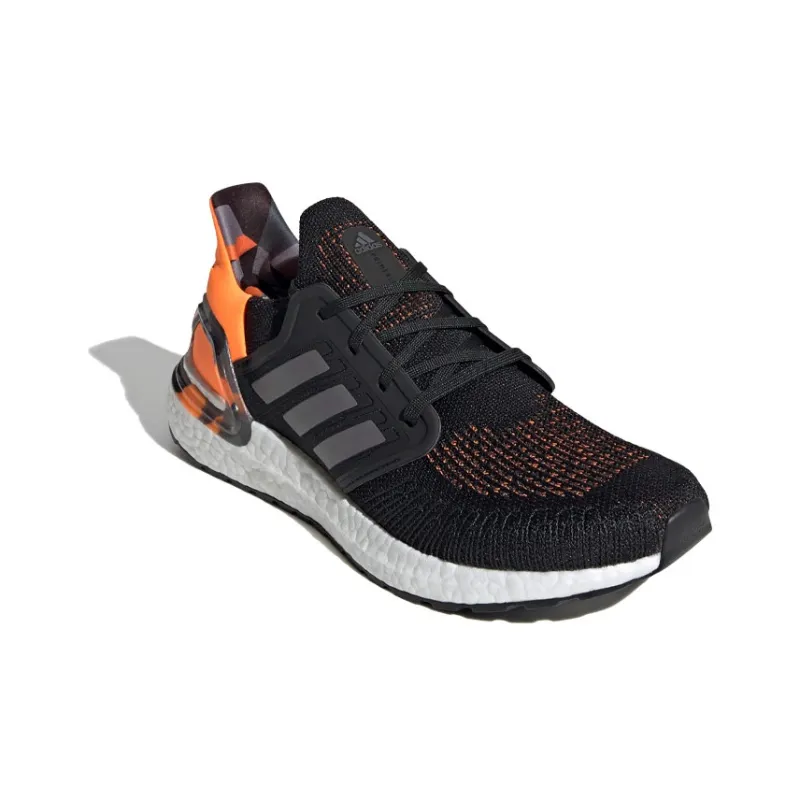 Adidas Ultra Boost 20 Black Signal Orange-2