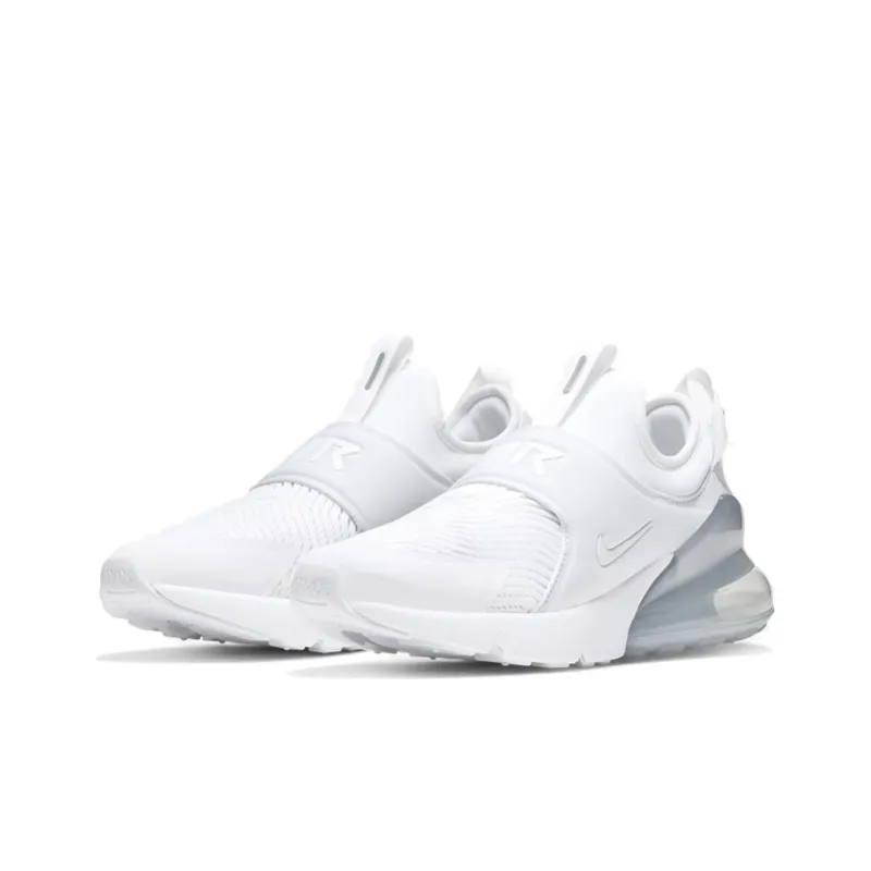 Nike Air Max 270 Extreme White Metallic Silver GS-2