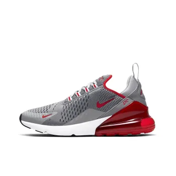 Nike Air Max 270 Particle Grey University Red