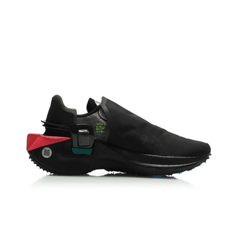 LiNing Low Top Running Shoes Men's Black-1