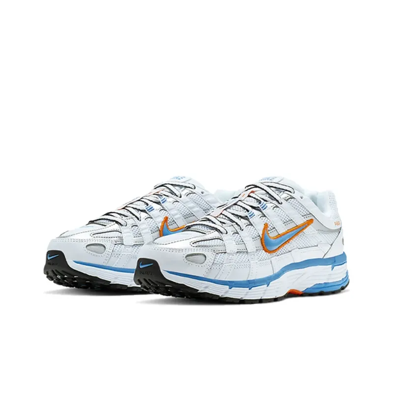 Nike P 6000 White University Blue Women's-2